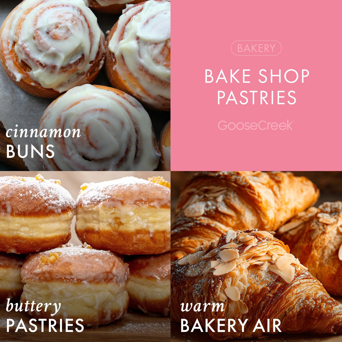 Bake Shop Pastries 3-Wick Candle